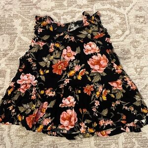 Floral American Eagle Tank